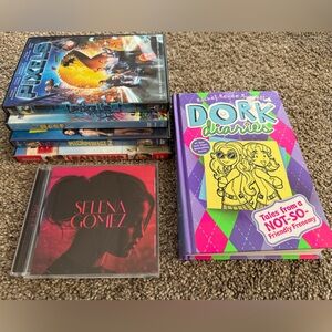 4 Movies with CD and Book